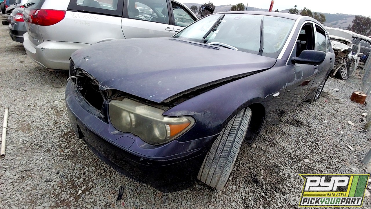 2005 BMW 745LI partes disponibles
