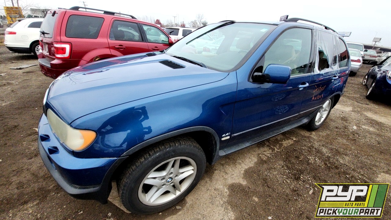 2002 BMW X5 partes disponibles