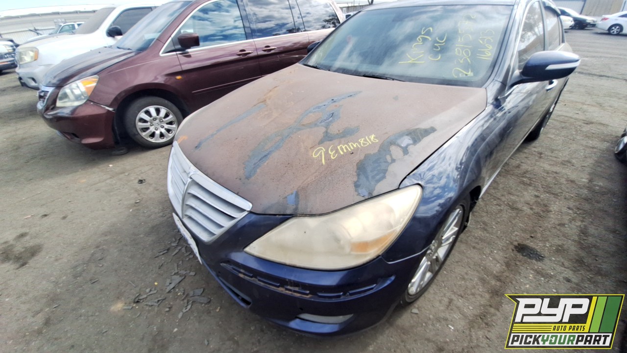 2010 HYUNDAI GENESIS partes disponibles