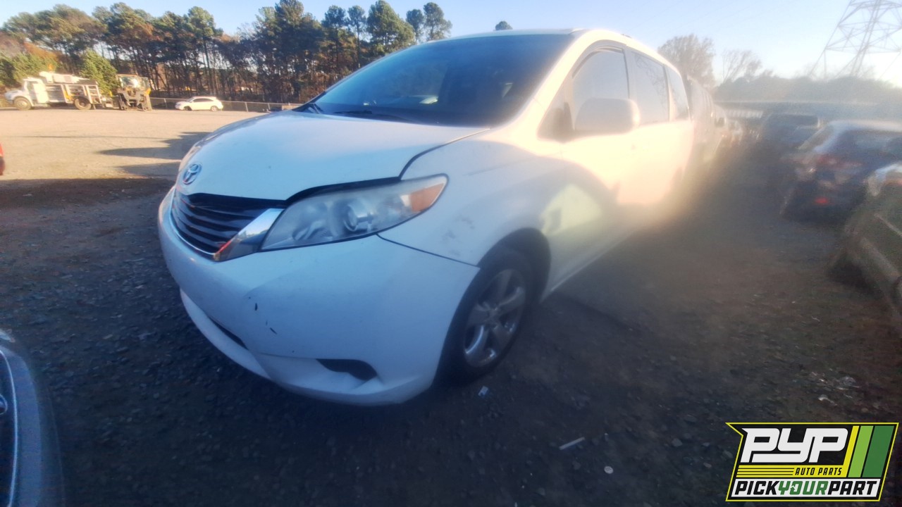 2011 TOYOTA SIENNA available for parts