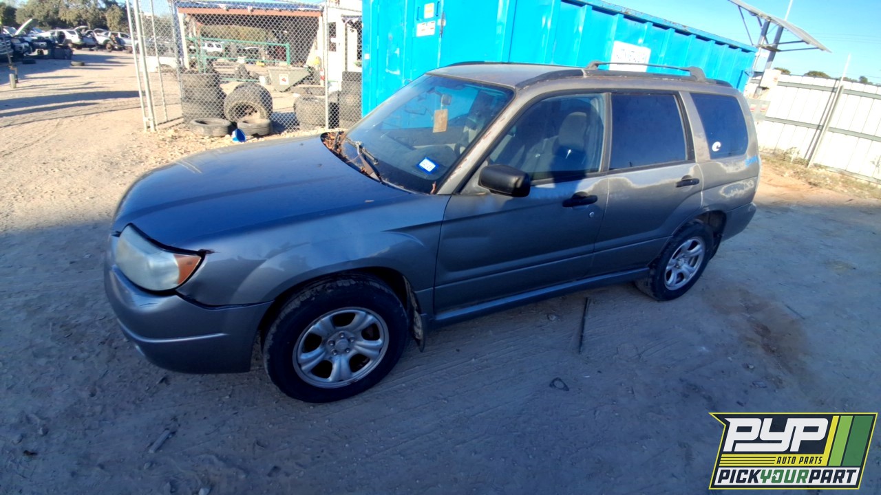 2006 SUBARU FORESTER partes disponibles