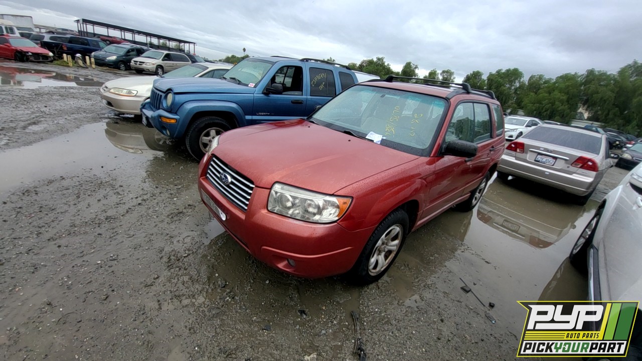 2006 SUBARU FORESTER partes disponibles
