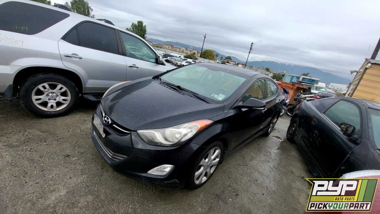 2012 HYUNDAI ELANTRA partes disponibles