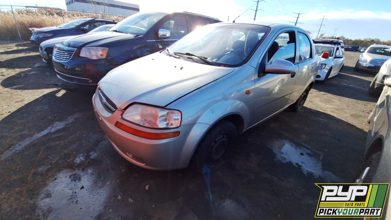 2004 CHEVROLET AVEO available for parts