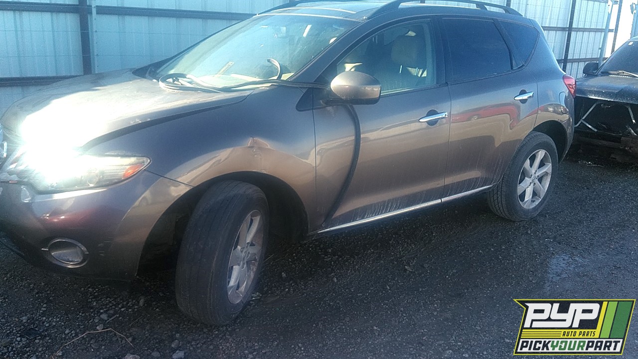 2010 NISSAN MURANO partes disponibles