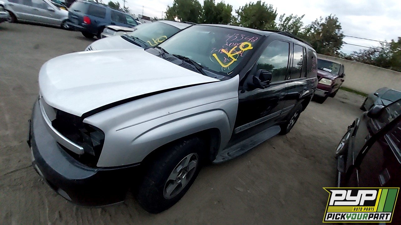 2002 CHEVROLET TRAILBLAZER partes disponibles