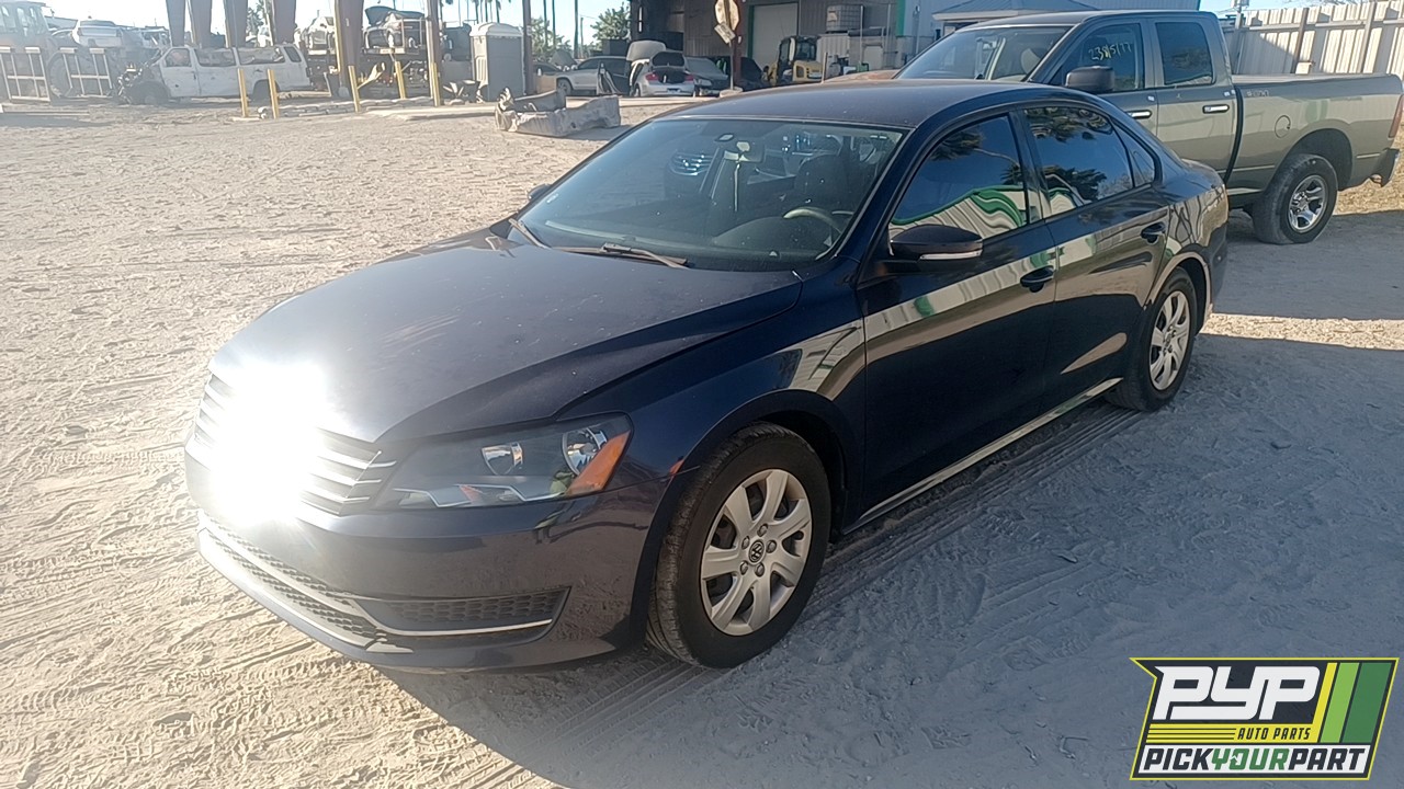 2014 VOLKSWAGEN PASSAT available for parts