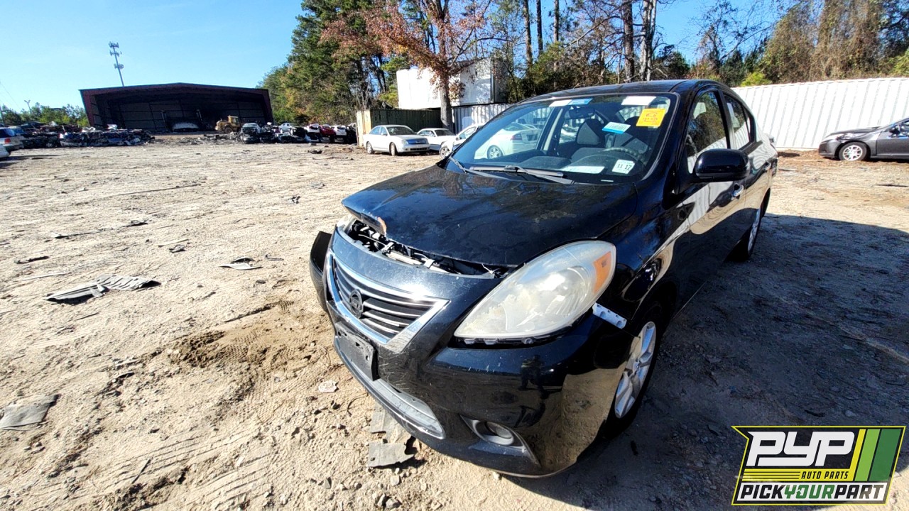 2012 NISSAN VERSA available for parts
