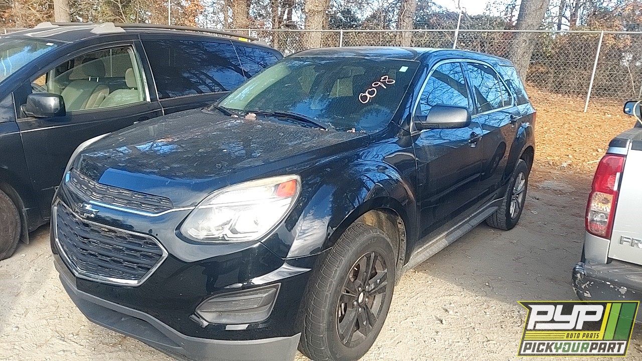 2016 CHEVROLET EQUINOX partes disponibles