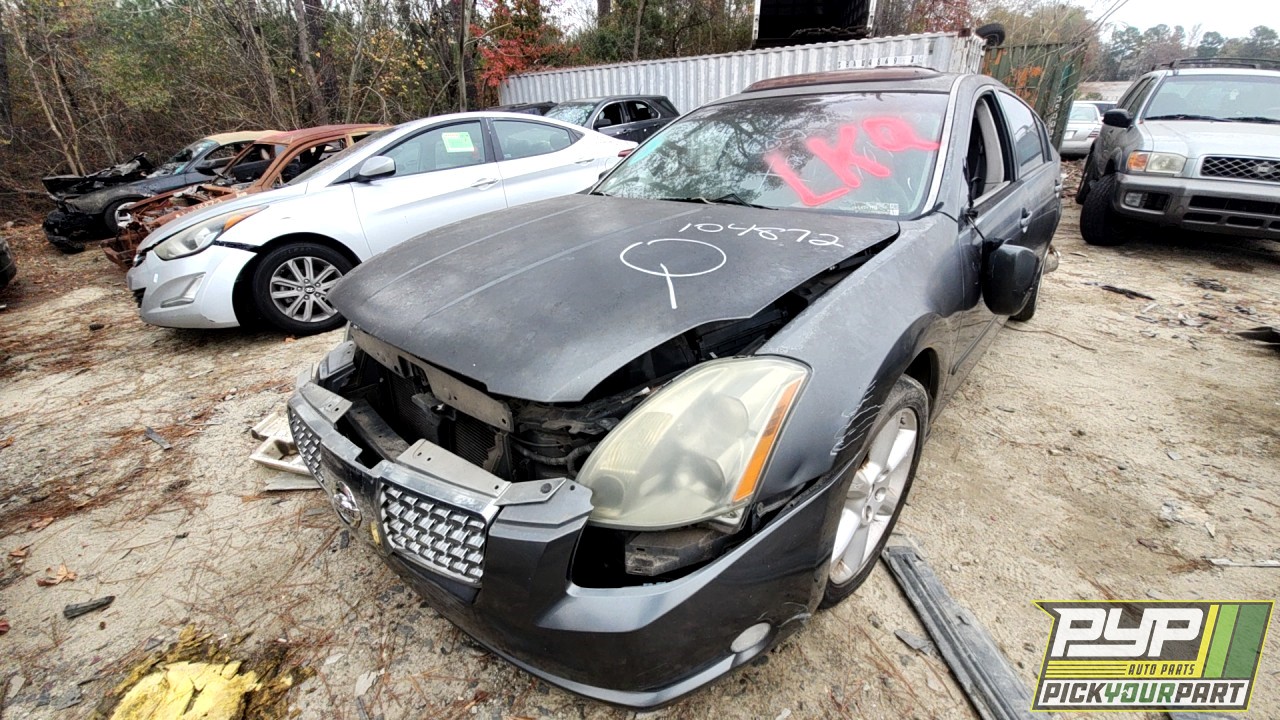 2006 NISSAN MAXIMA available for parts