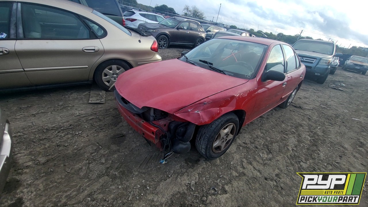 2004 CHEVROLET CAVALIER partes disponibles