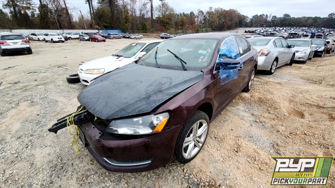 2014 VOLKSWAGEN PASSAT available for parts