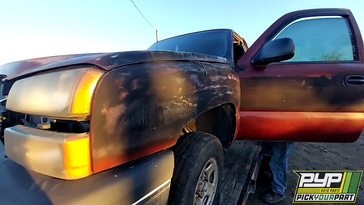 2003 CHEVROLET SILVERADO 1500 partes disponibles