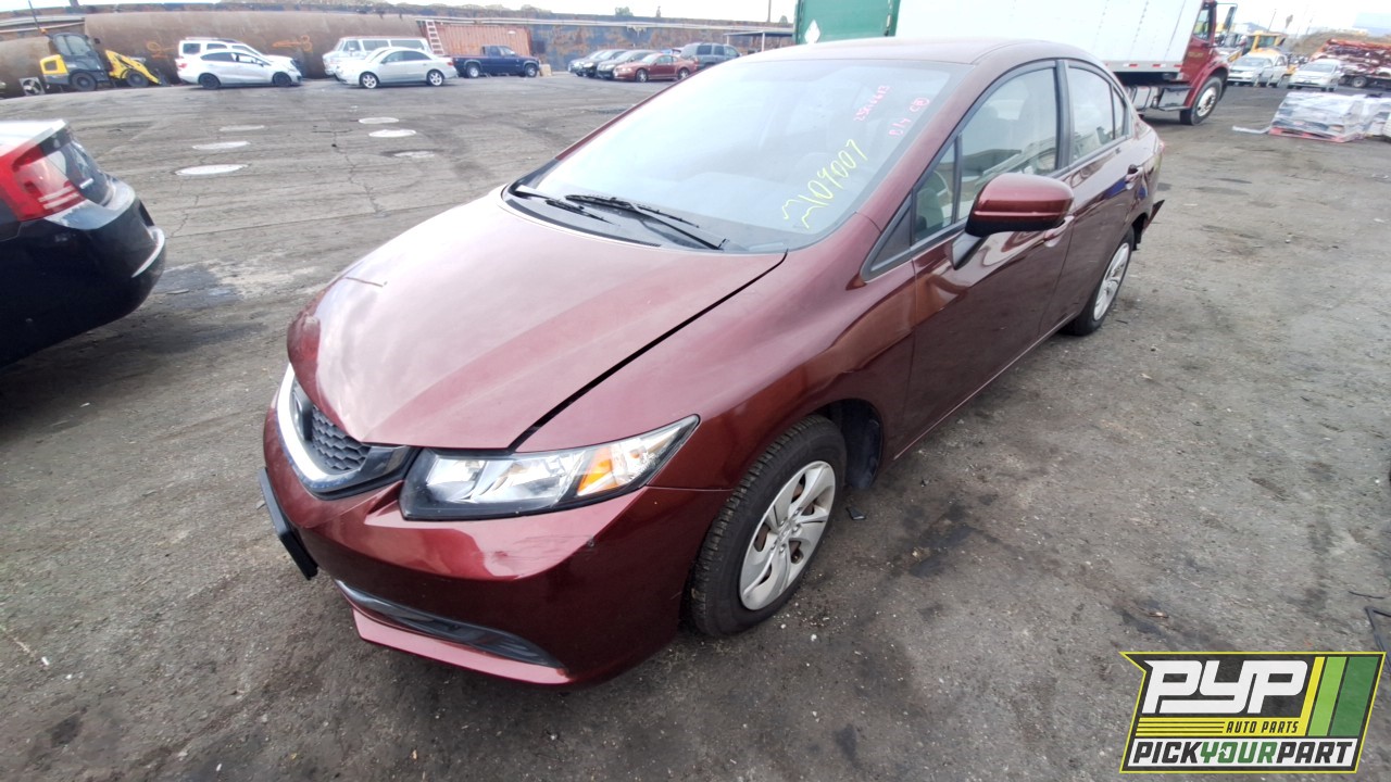 2014 HONDA CIVIC available for parts