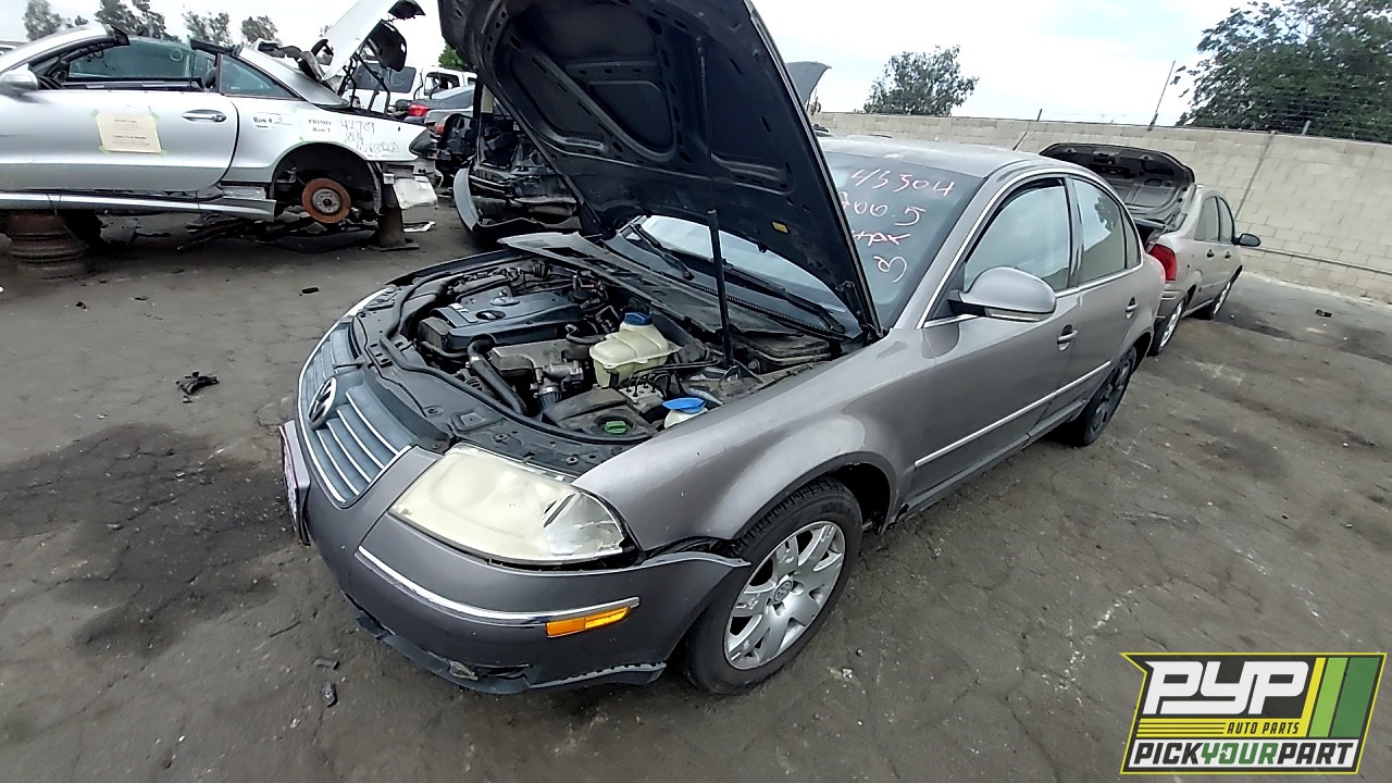 2005 VOLKSWAGEN PASSAT partes disponibles
