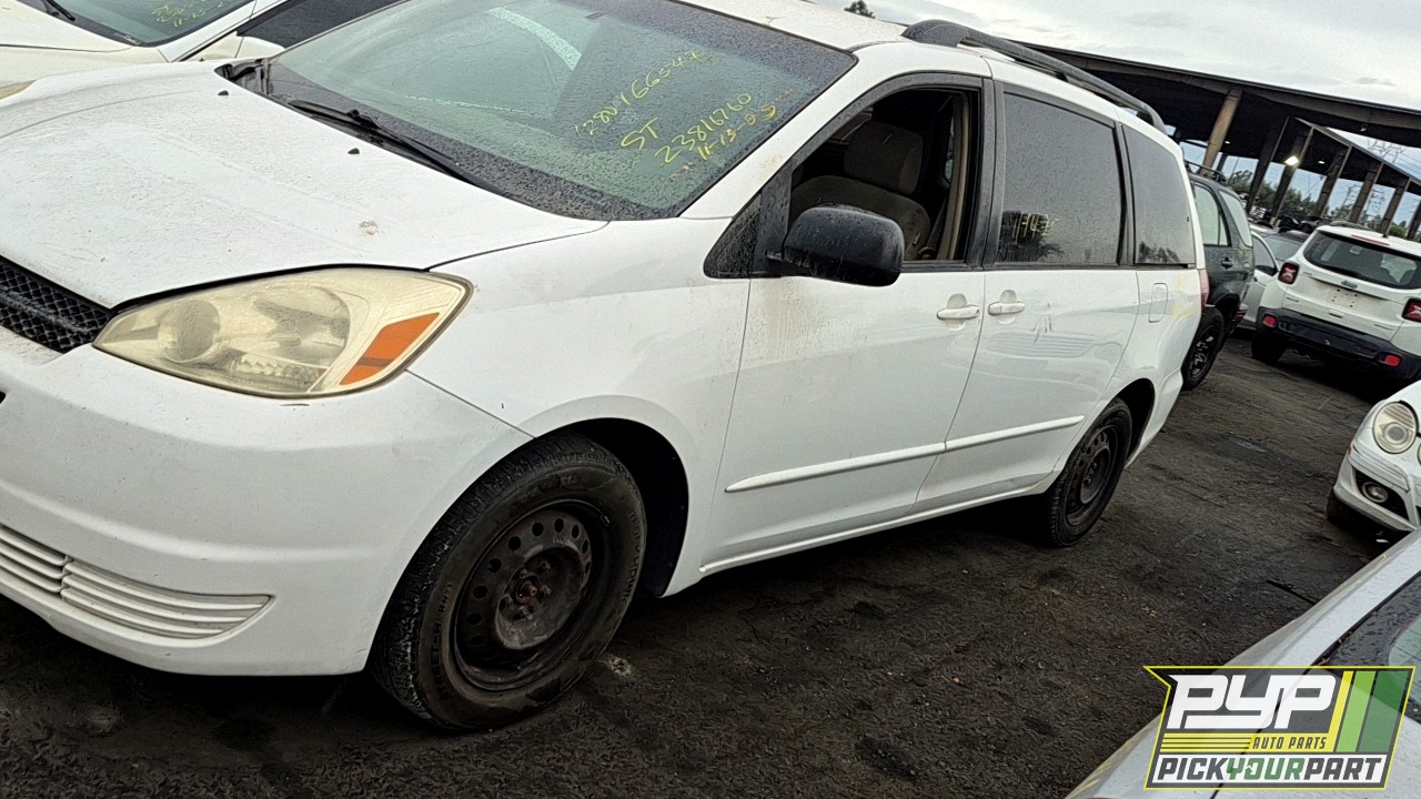 2005 TOYOTA SIENNA partes disponibles