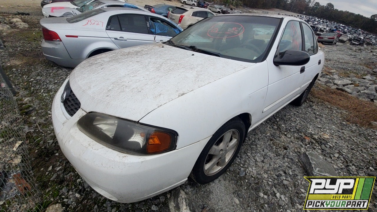 2003 NISSAN SENTRA partes disponibles