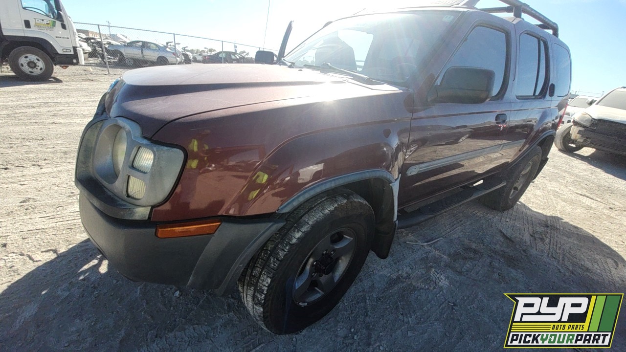 2002 NISSAN XTERRA partes disponibles