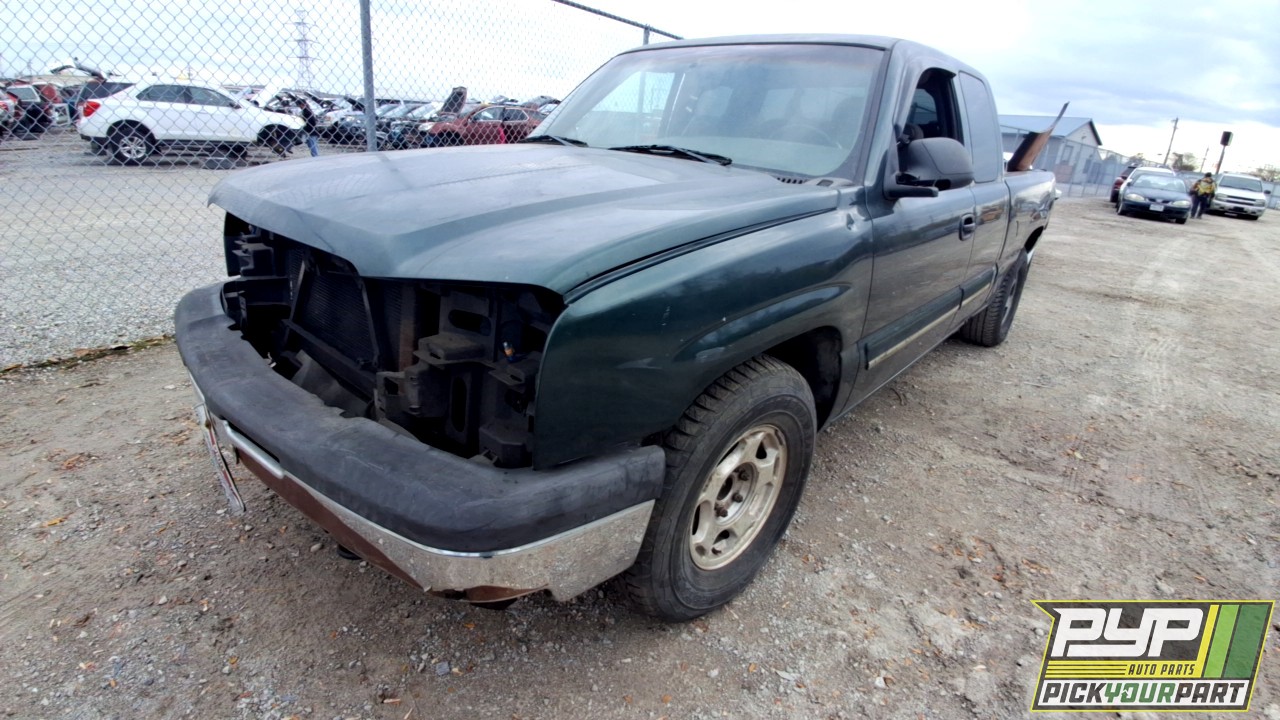 2003 CHEVROLET SILVERADO 1500 partes disponibles