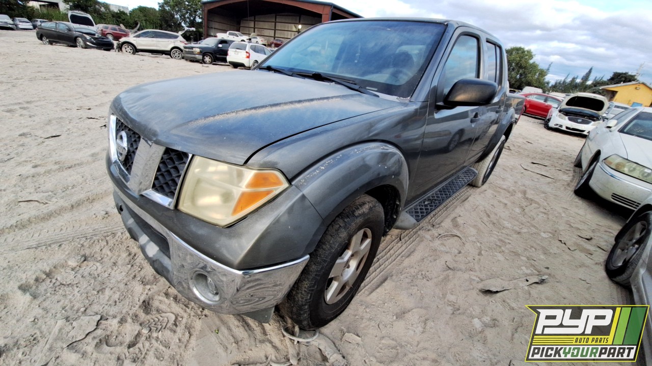 2008 NISSAN FRONTIER partes disponibles