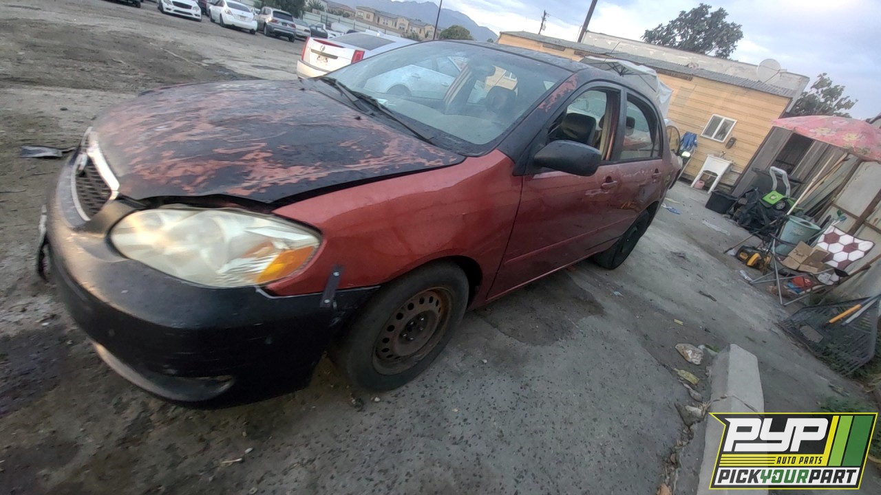 2007 TOYOTA COROLLA available for parts