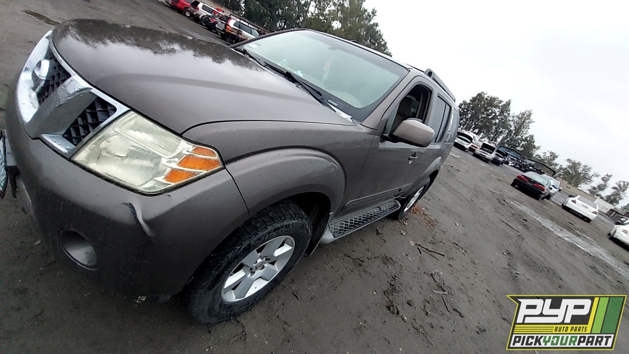 2008 NISSAN PATHFINDER partes disponibles