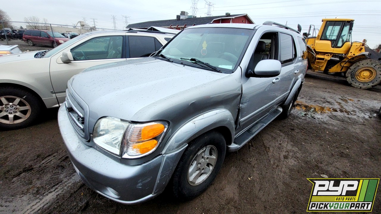 2002 TOYOTA SEQUOIA partes disponibles
