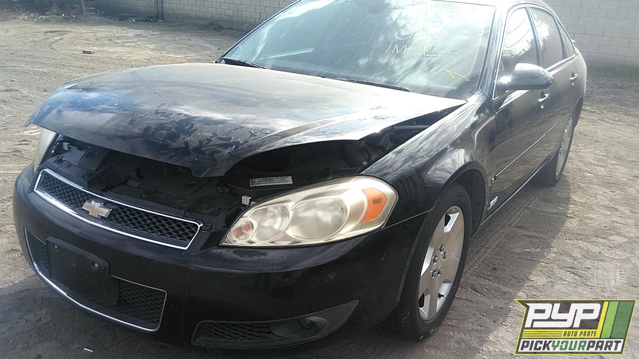 2007 CHEVROLET IMPALA partes disponibles