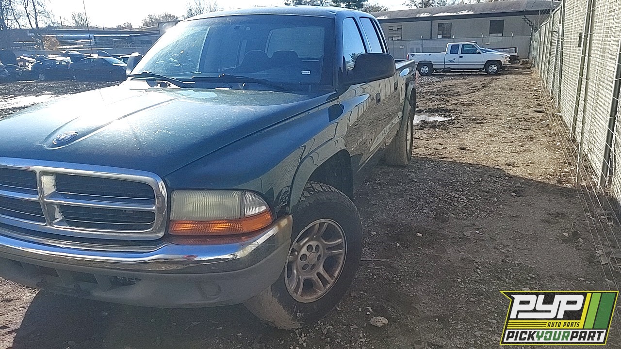 2002 DODGE DAKOTA partes disponibles