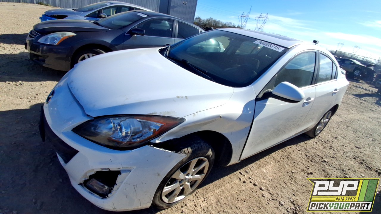 2011 MAZDA 3 partes disponibles