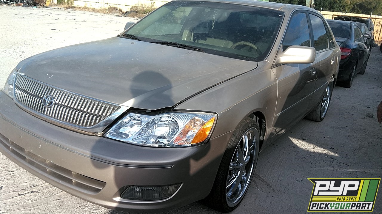 2000 TOYOTA AVALON partes disponibles