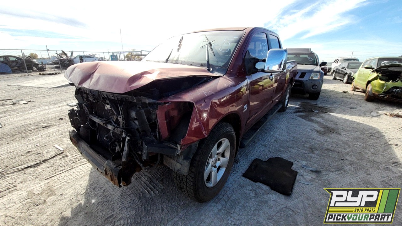 2004 NISSAN TITAN partes disponibles
