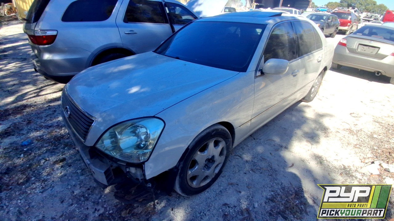 2001 LEXUS LS430 partes disponibles