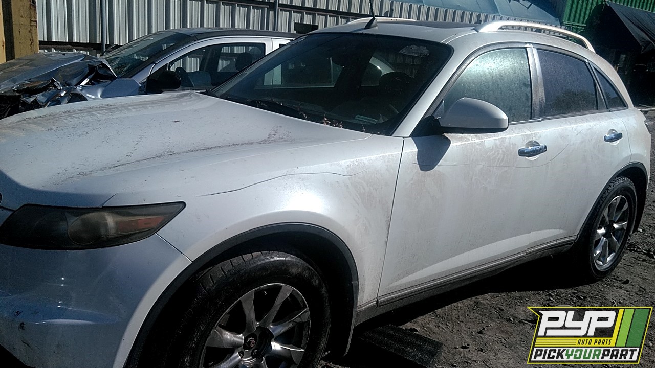 2005 INFINITI FX35 partes disponibles