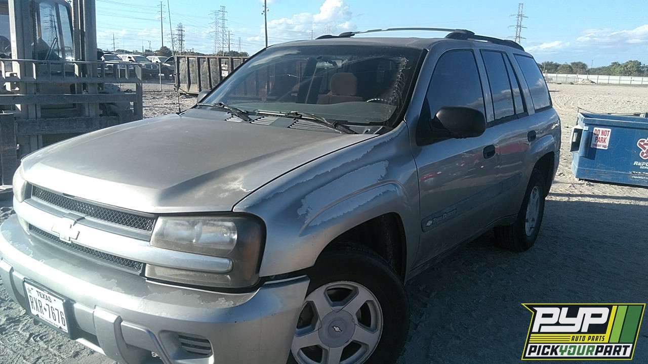 2003 CHEVROLET TRAILBLAZER partes disponibles