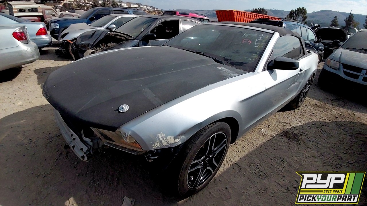 2011 FORD MUSTANG partes disponibles