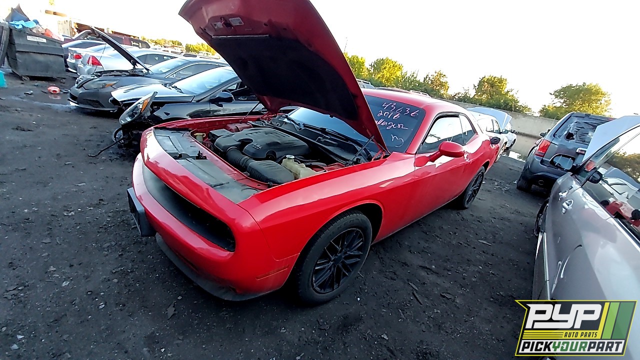2016 DODGE CHALLENGER available for parts