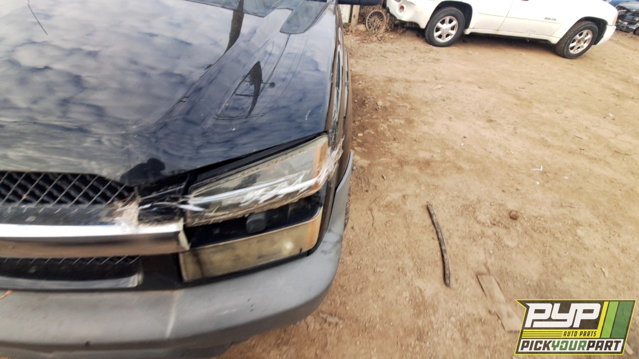 2002 CHEVROLET AVALANCHE 1500 partes disponibles