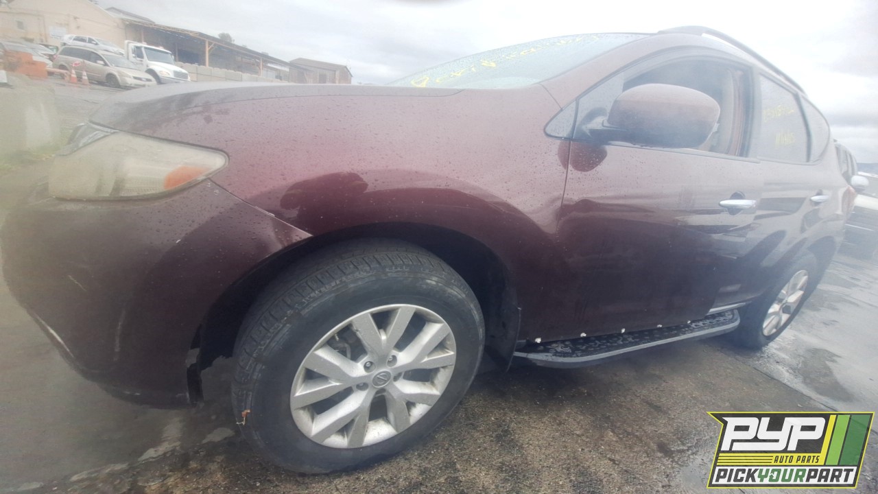 2013 NISSAN MURANO partes disponibles