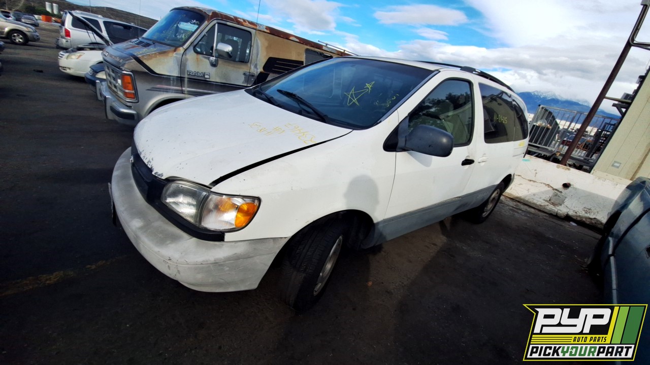2000 TOYOTA SIENNA partes disponibles