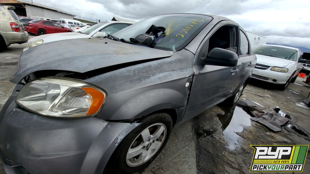 2007 CHEVROLET AVEO available for parts