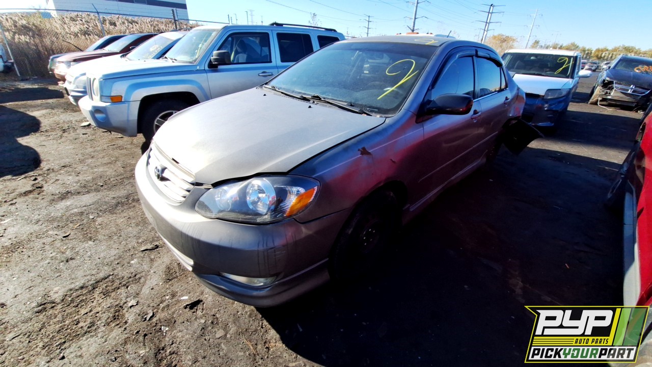 2003 TOYOTA COROLLA available for parts