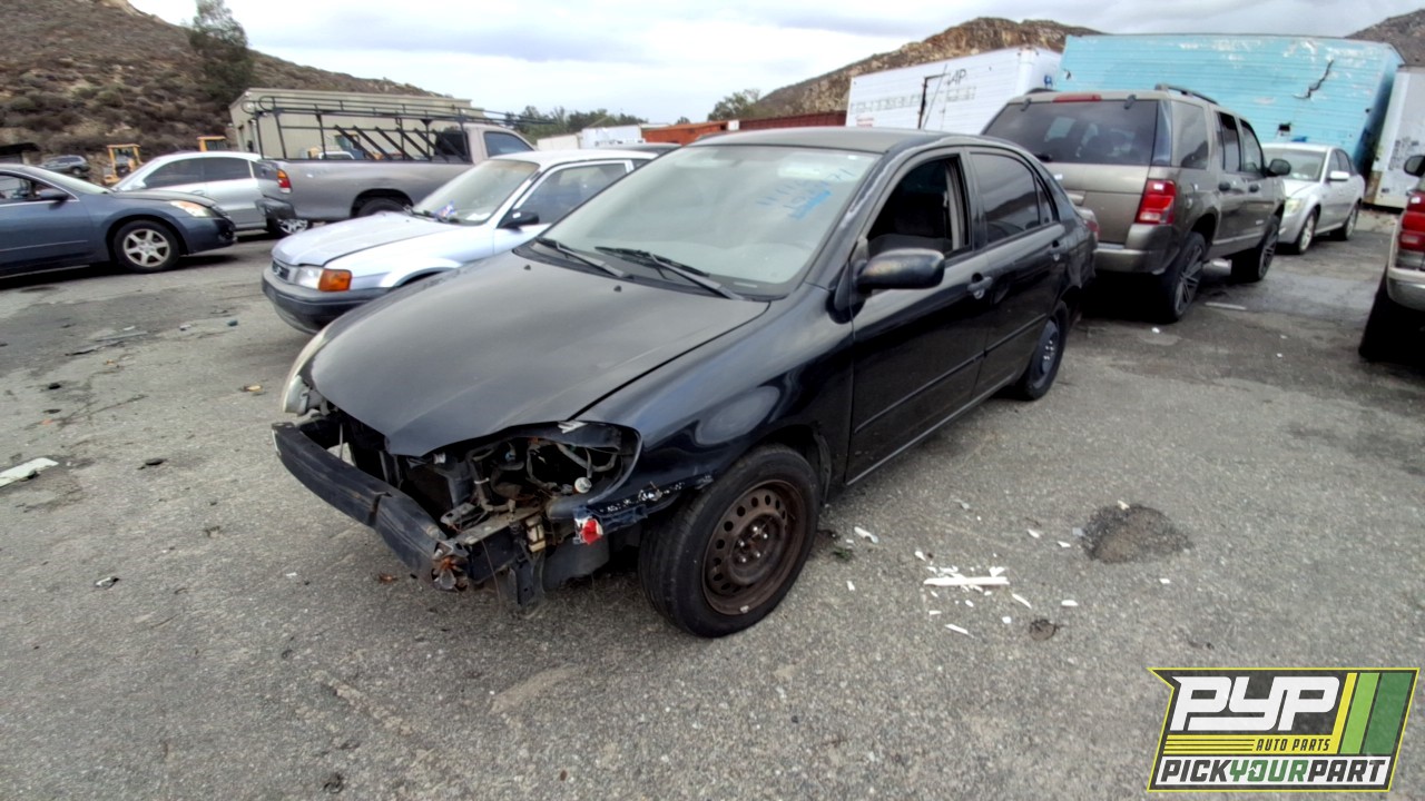 2005 TOYOTA COROLLA partes disponibles