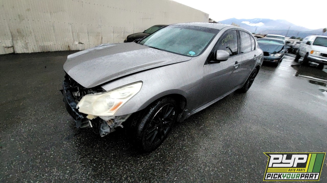 2007 INFINITI G35 partes disponibles