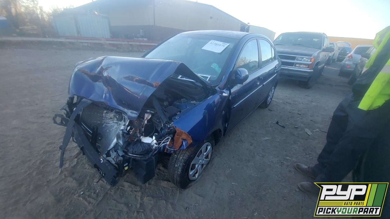 2009 HYUNDAI ACCENT partes disponibles