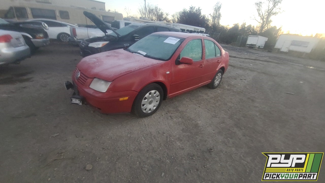 2001 VOLKSWAGEN JETTA partes disponibles