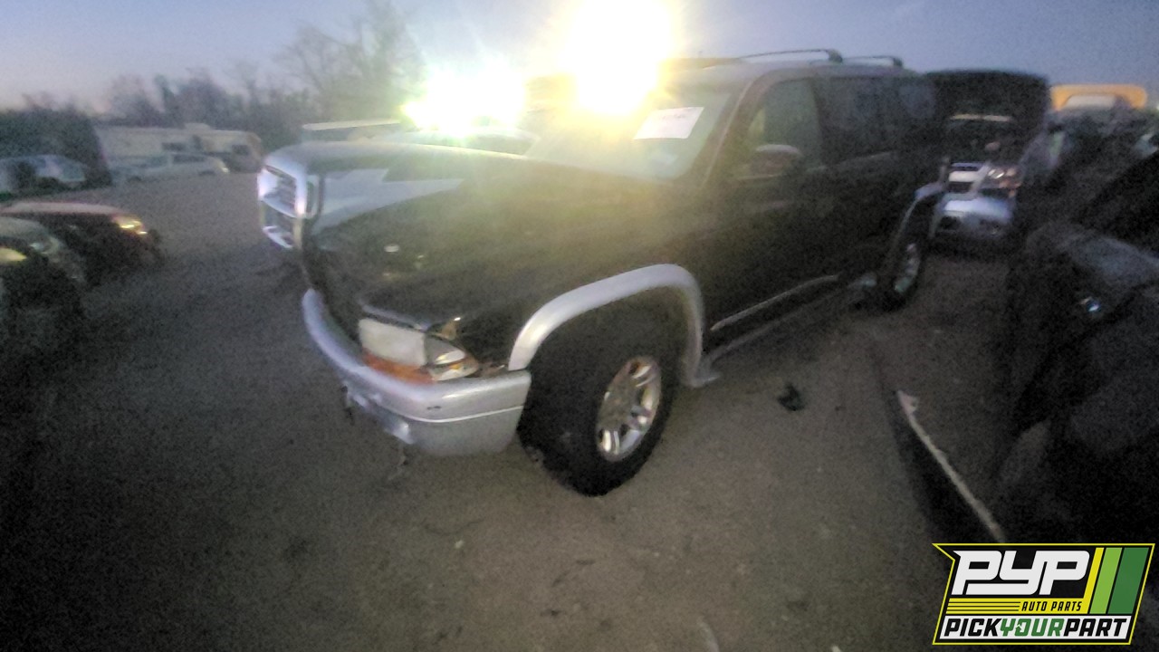 2002 DODGE DURANGO partes disponibles