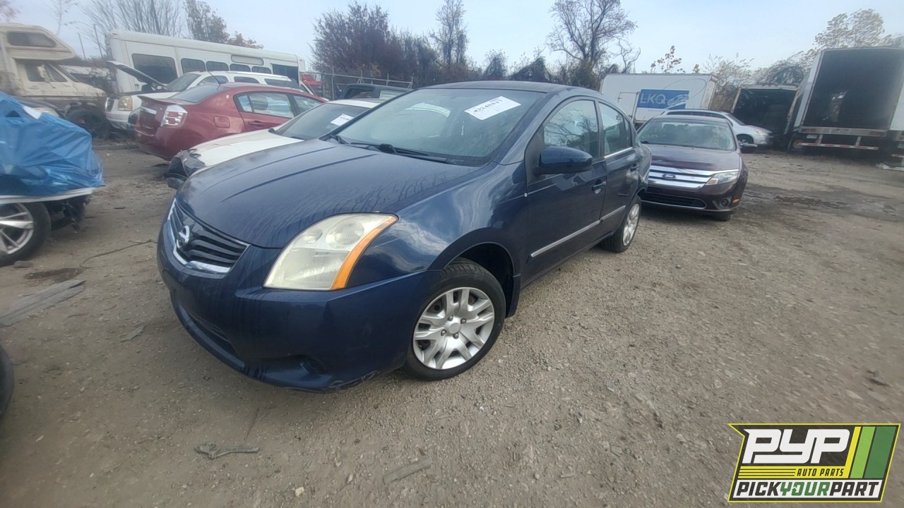 2011 NISSAN SENTRA partes disponibles