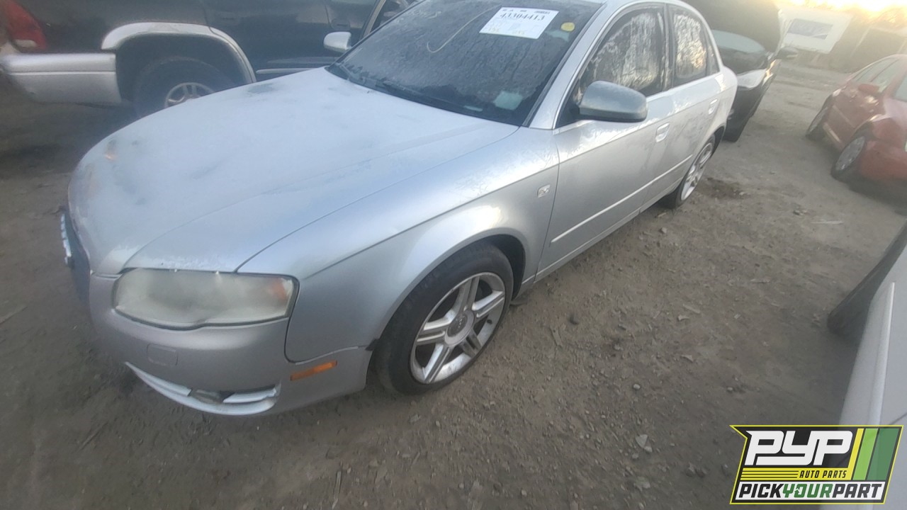 2007 AUDI A4 QUATTRO partes disponibles