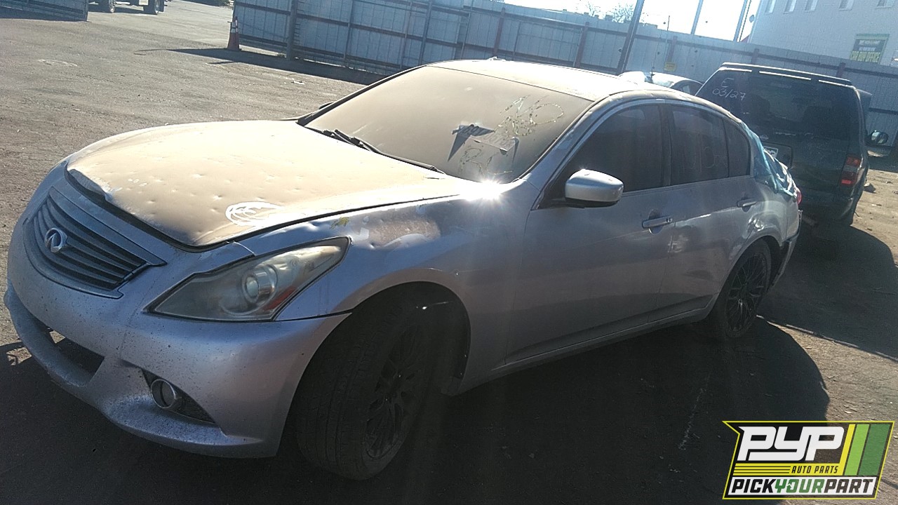 2011 INFINITI G37 partes disponibles